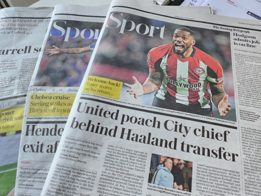 Media analysis: The Telegraph – Ignore the politics and enjoy the football 